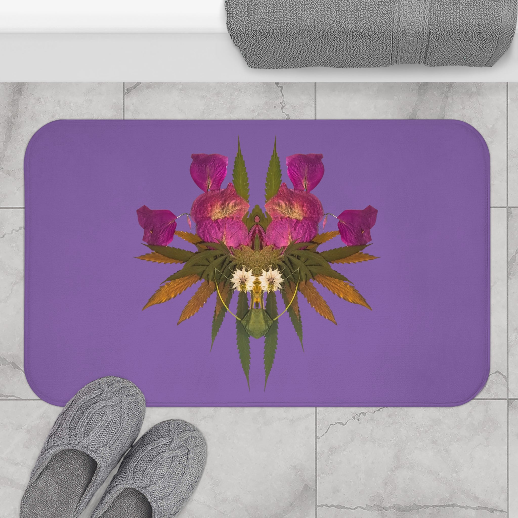 Viral (Purps) Bath Mat