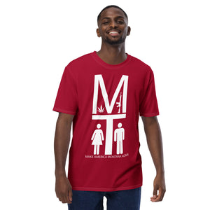 MAMA White on Red Tee Shirt