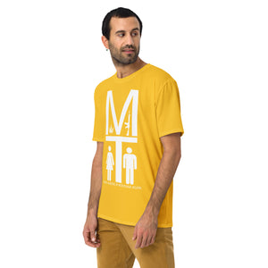 MAMA White on Yellow Tee Shirt