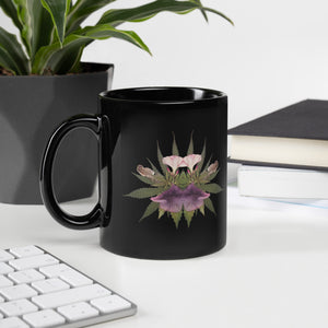 Soft Kiss Black Glossy Mug