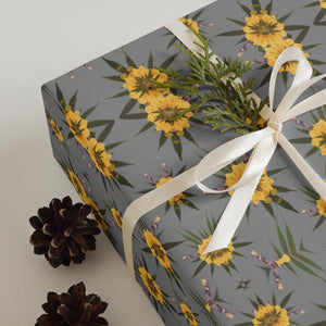 Blossom (Greytful) Wrapping paper sheets