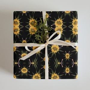 Blossom (Midnite) Wrapping paper sheets