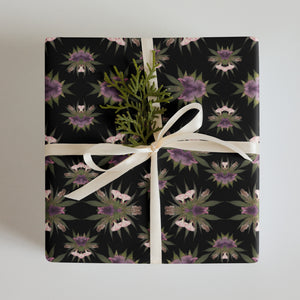 Soft Kiss (Midnite) Wrapping paper sheets