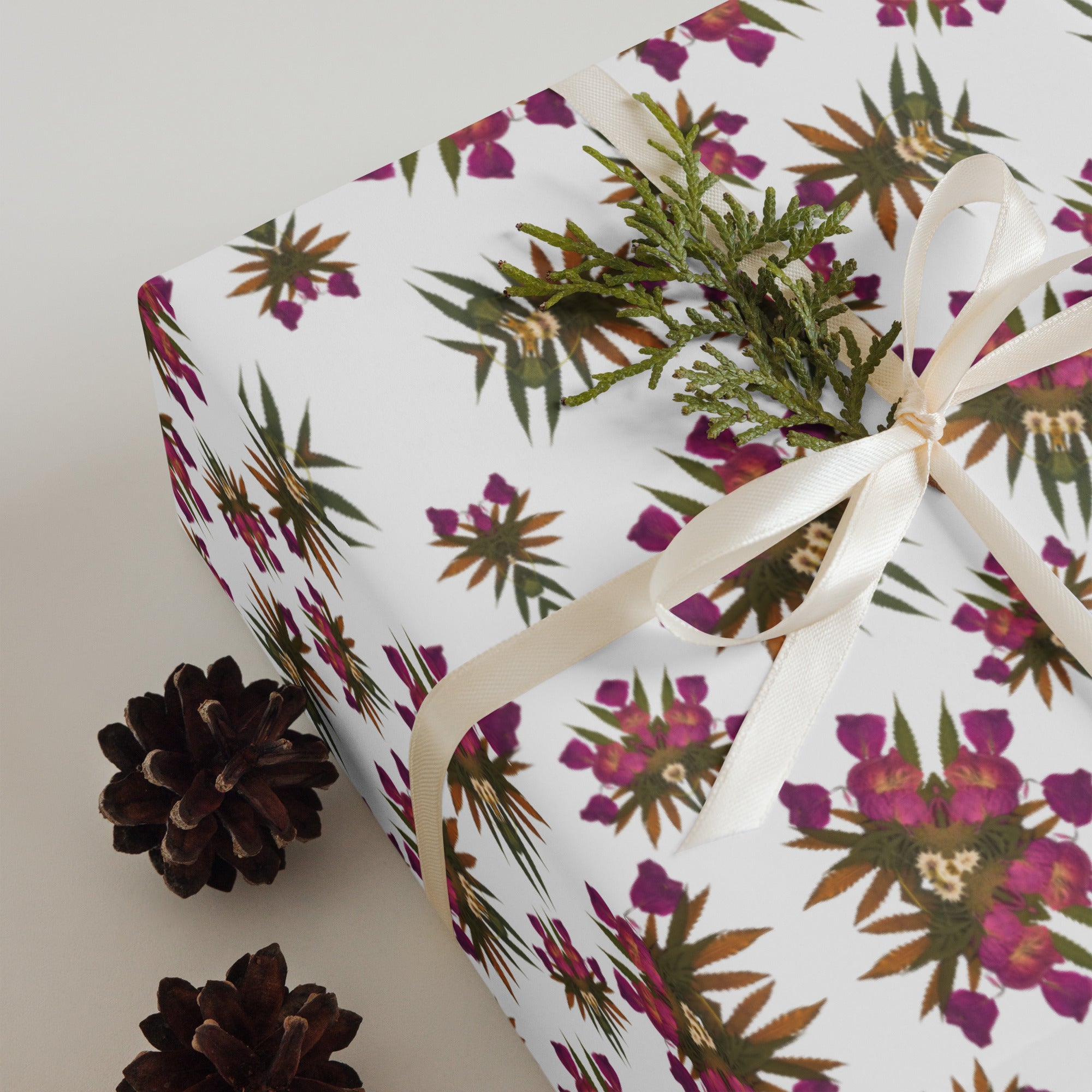 Viral (Whiteout) Wrapping paper sheets