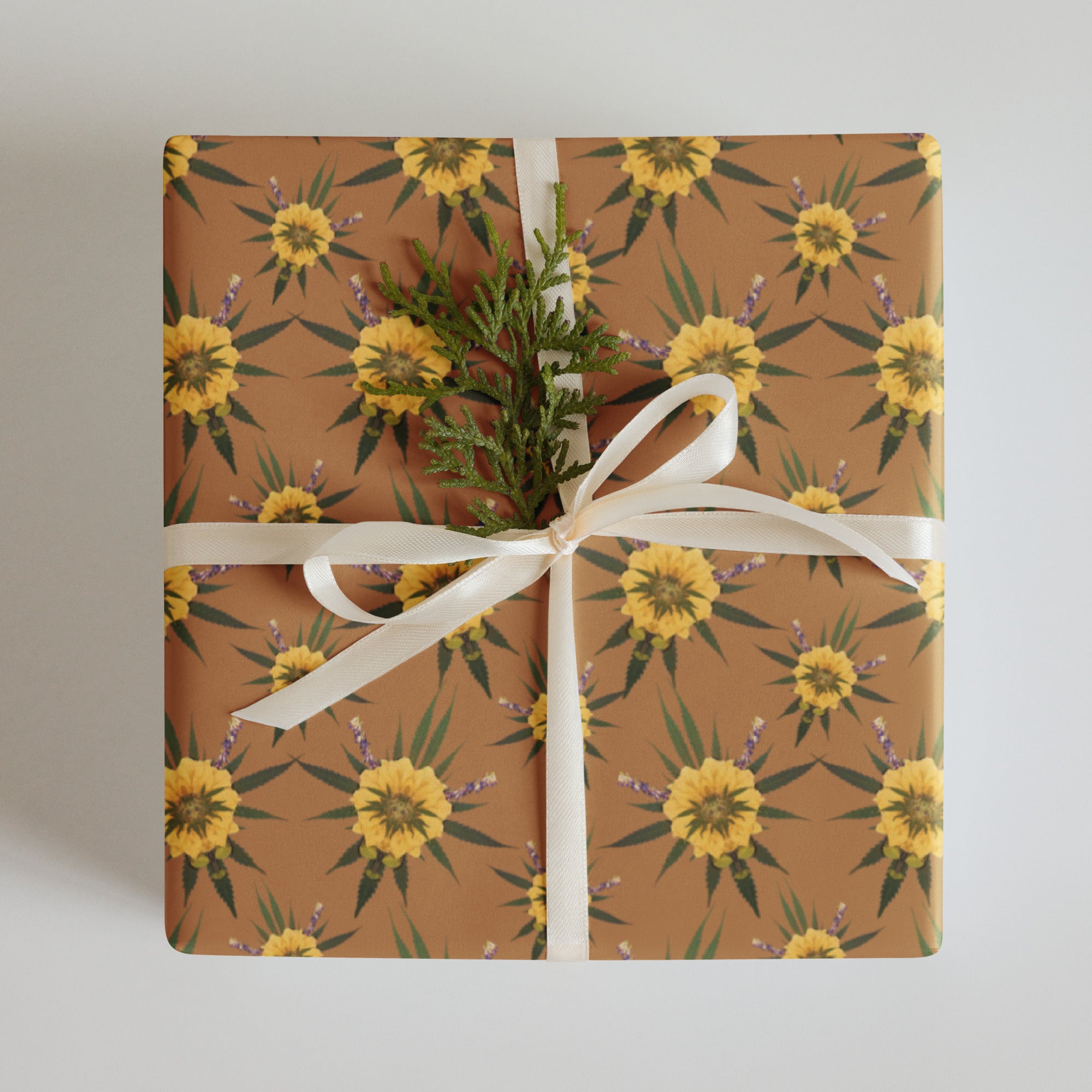 Blossom (Natural) Wrapping paper sheets