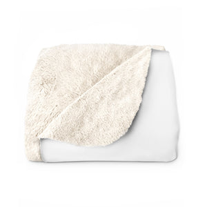 Sol (Whiteout) Sherpa Fleece Blanket