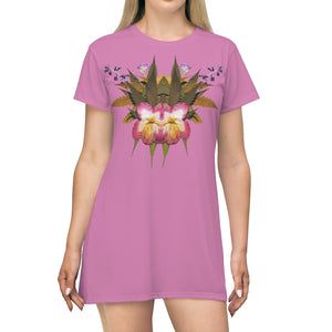 Smoochie Boochie (Princess) All Over Print T-Shirt Dress (Logo)