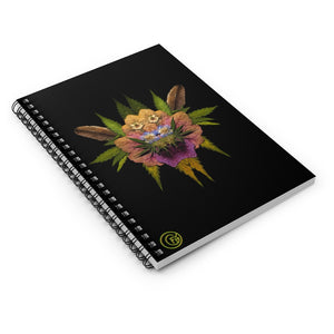 Bryar Rabbit (Midnite) Spiral Notebook - Ruled Line