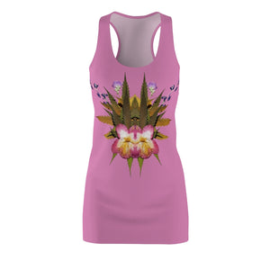 Smoochie Boochie (Princess) Women's Cut & Sew Racerback Dress (Logo)