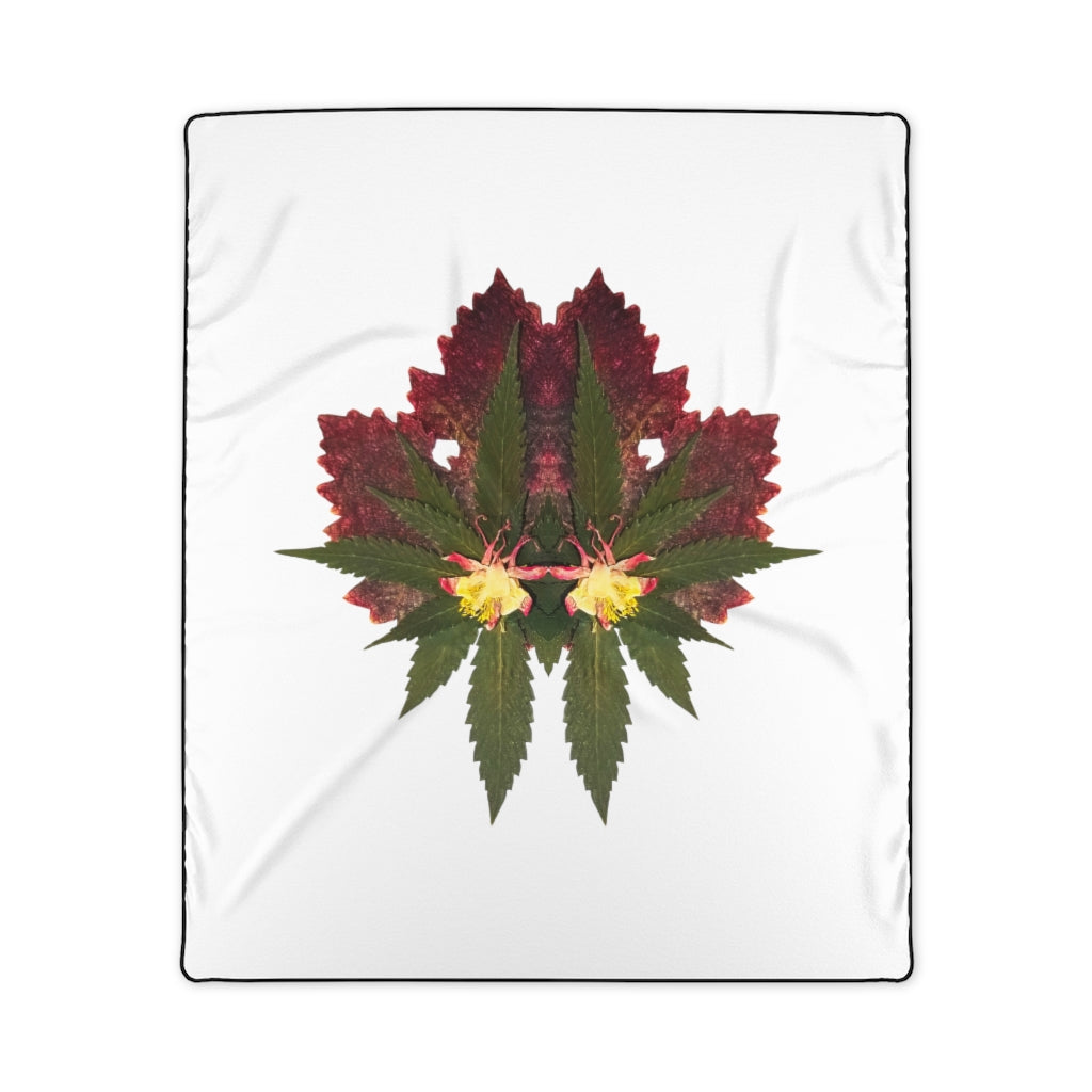 Cross Faded (Whiteout) Polyester Blanket