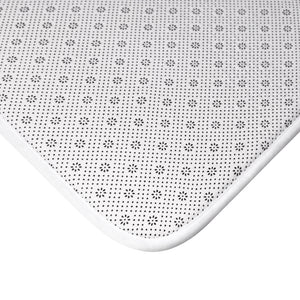 Bogan-Kisses (Whiteout) Bath Mat