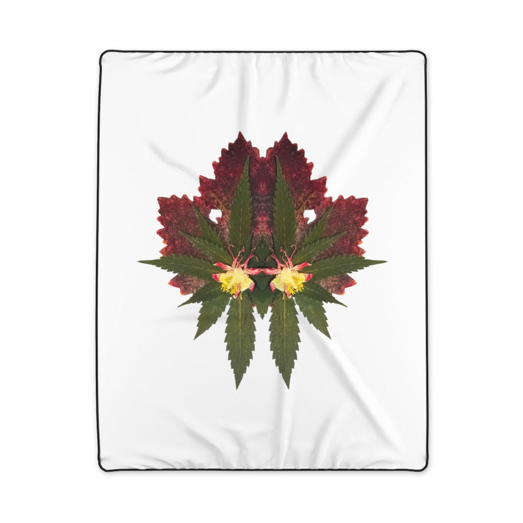 Cross Faded (Whiteout) Polyester Blanket