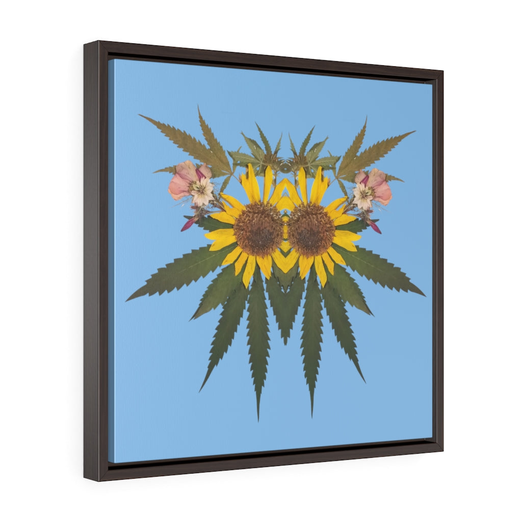 Sol (Sky) Square Framed Premium Gallery Wrap Canvas