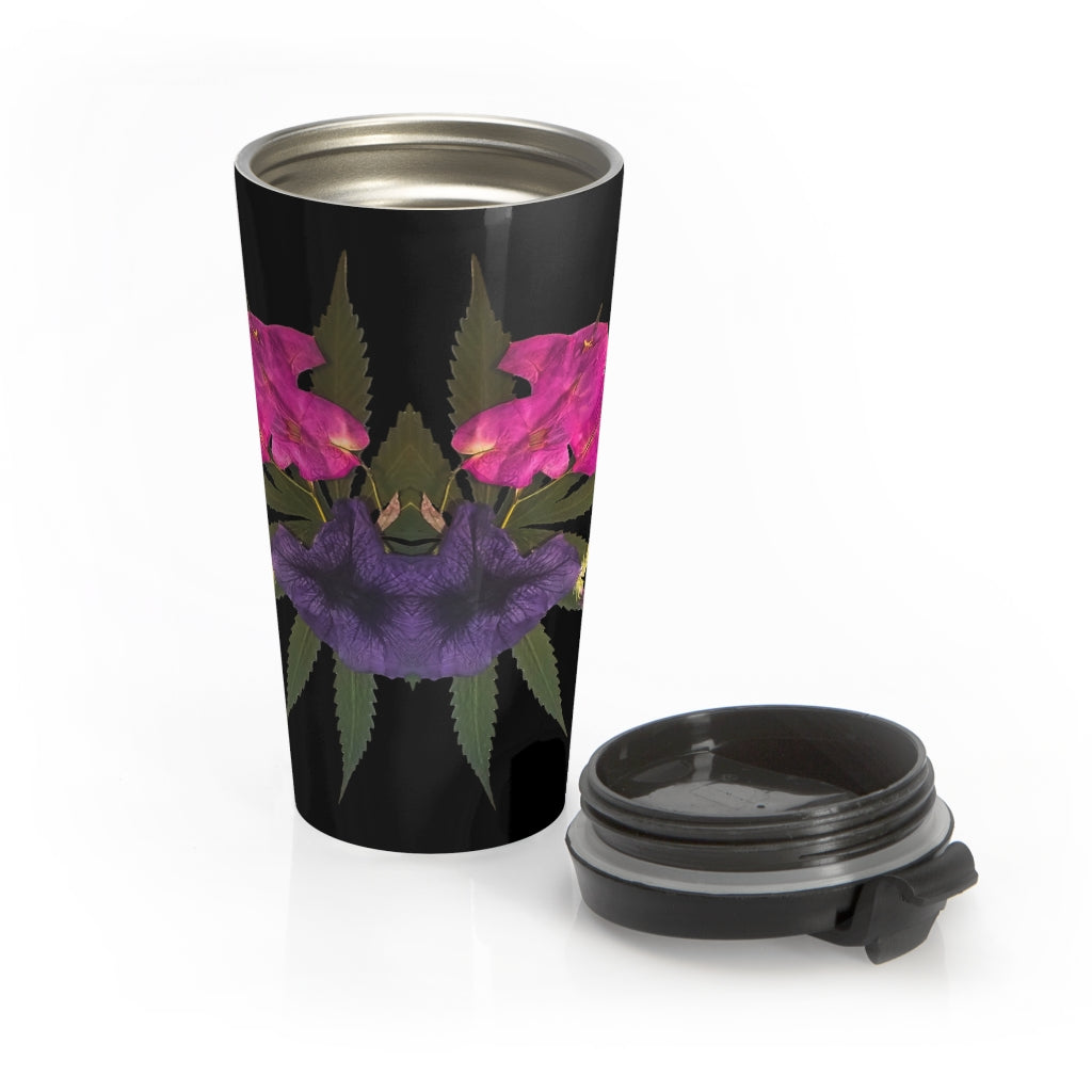 Bogan-Kisses (Midnite) Stainless Steel Travel Mug