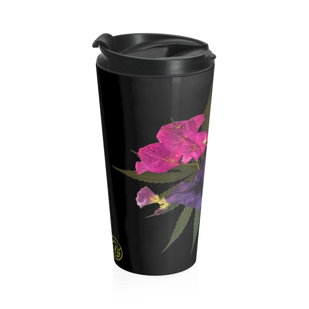 Bogan-Kisses (Midnite) Stainless Steel Travel Mug