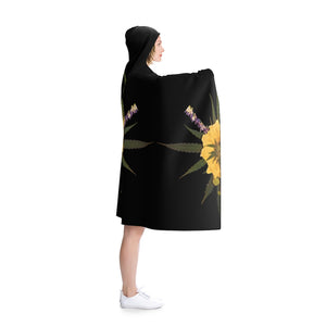 Blossom (Midnite) Hooded Blanket