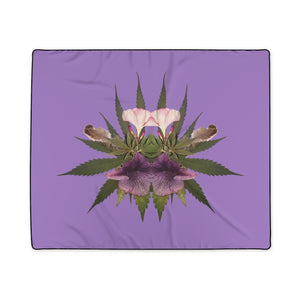 Soft Kiss (Purps) Polyester Blanket