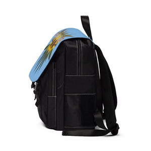 Sol (Sky) Unisex Casual Shoulder Backpack