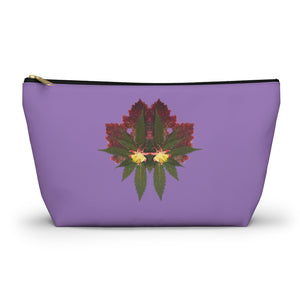 Cross Faded (Purps) Accessory Pouch w T-bottom
