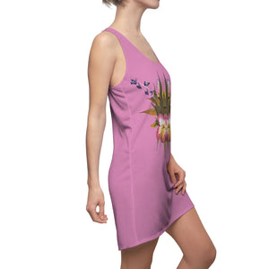 Smoochie Boochie (Princess) Women's Cut & Sew Racerback Dress (Logo)