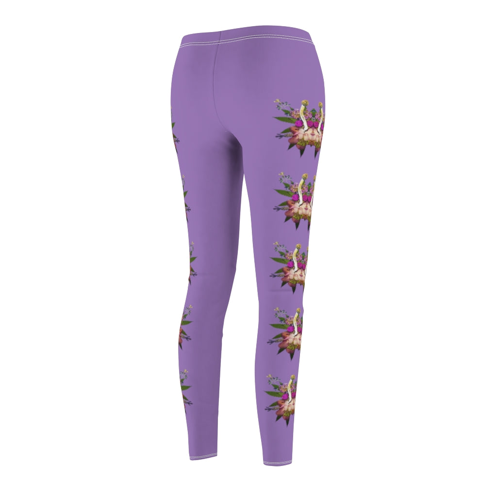 Fungeyes (Purps) Women's Cut & Sew Casual Leggings