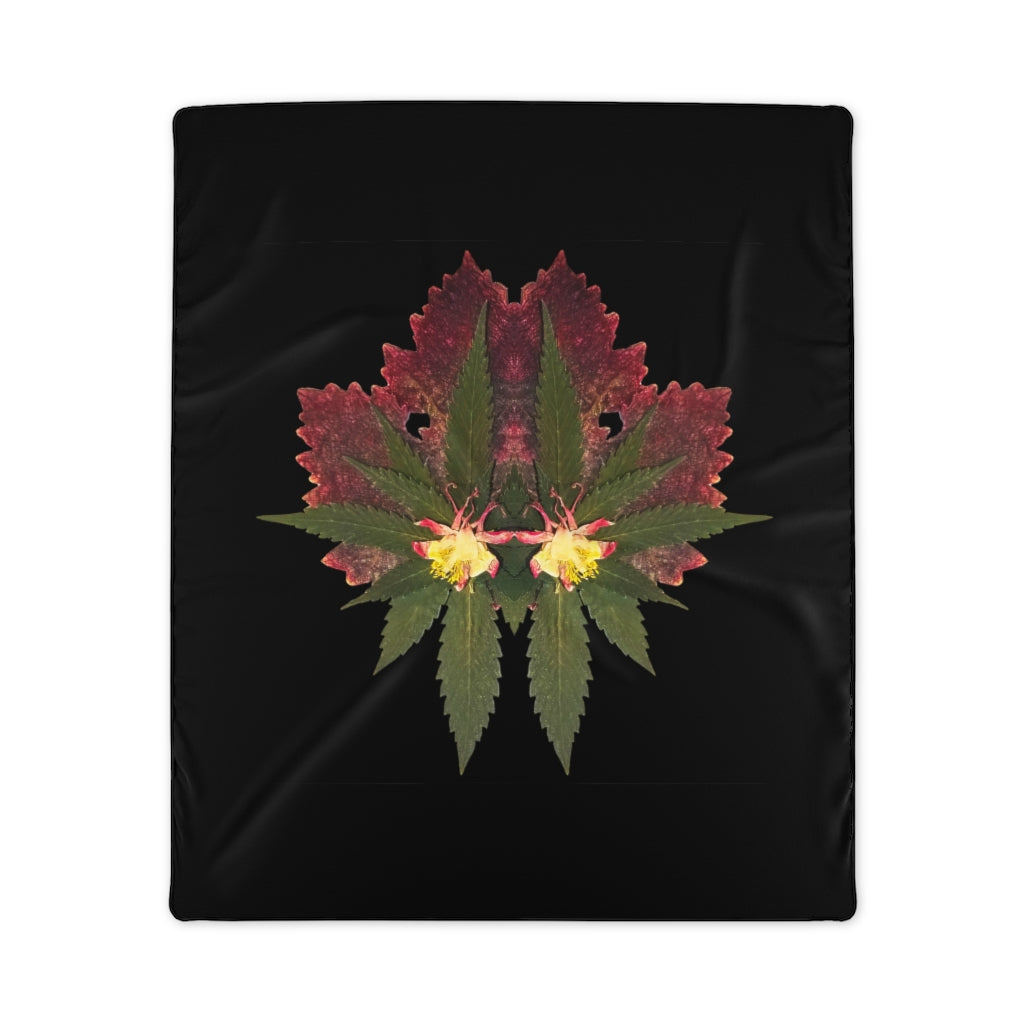 Cross Faded (Midnite) Polyester Blanket