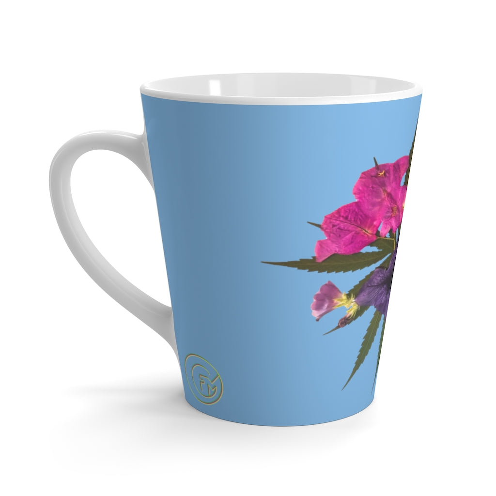 Bogan-Kisses (Sky) Latte Mug