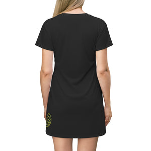 Smoochie Boochie (Midnite) All Over Print T-Shirt Dress (Logo)