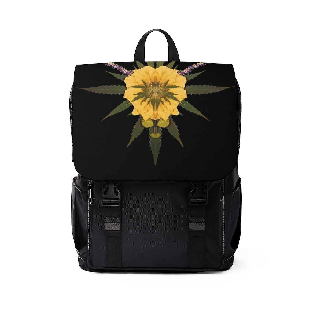 Blossom (Midnite) Unisex Casual Shoulder Backpack