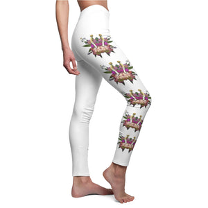 Fungeyes (Whiteout) Women's Cut & Sew Casual Leggings