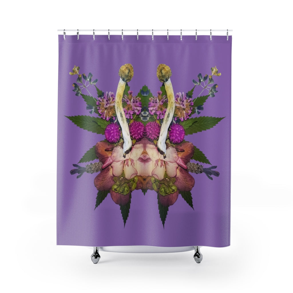 Fungeyes (Purps) Shower Curtains
