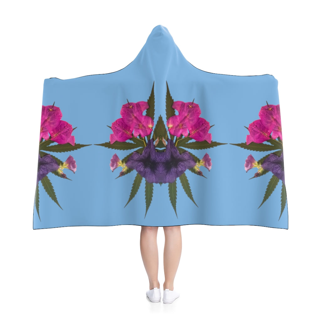 Bogan-Kisses (Sky) Hooded Blanket