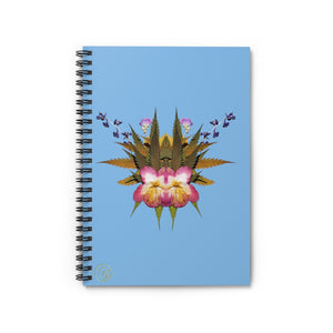 Smoochie Boochie (Sky) Spiral Notebook - Ruled Line