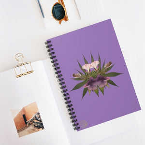 Soft Kiss (Purps) Spiral Notebook - Ruled Line