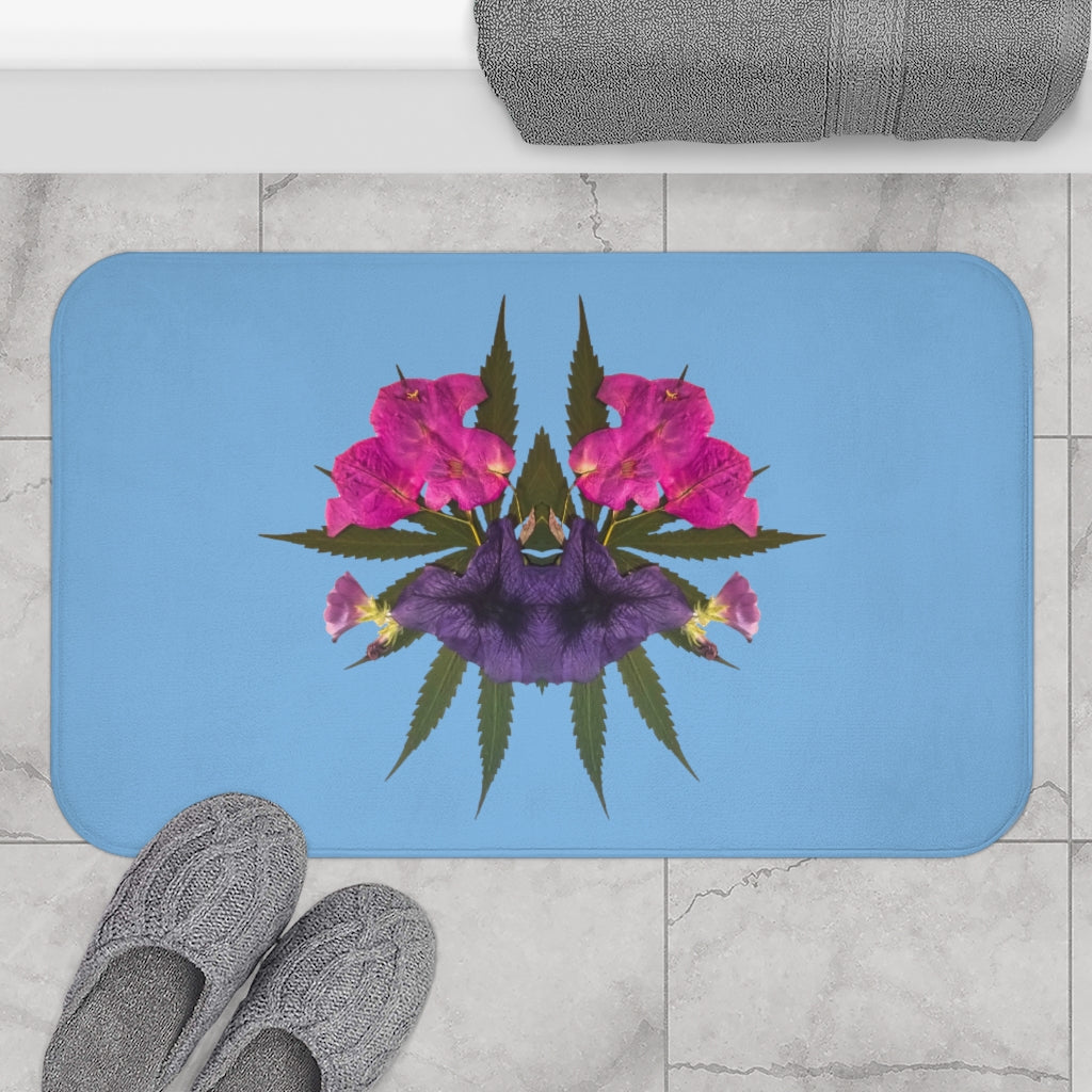 Bogan-Kisses (Sky) Bath Mat