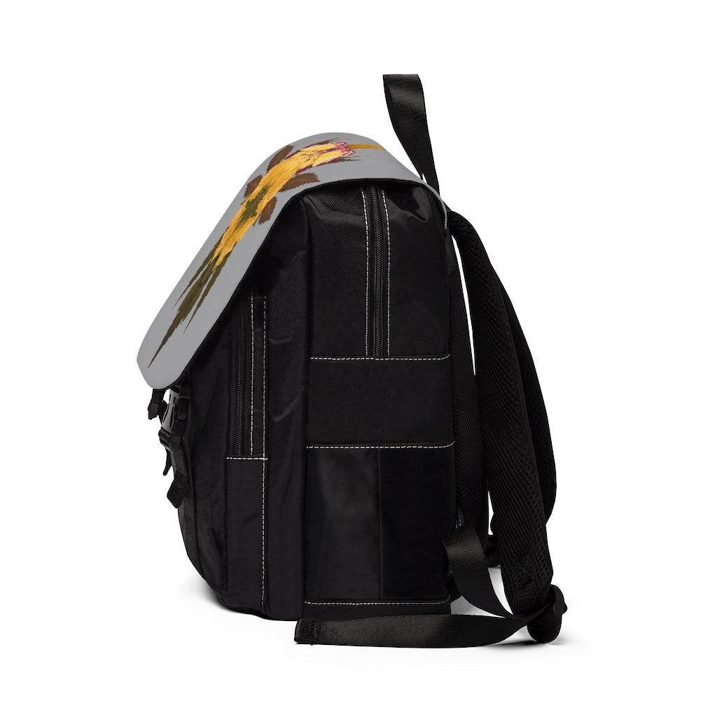 Penetration (Greytful) Unisex Casual Shoulder Backpack