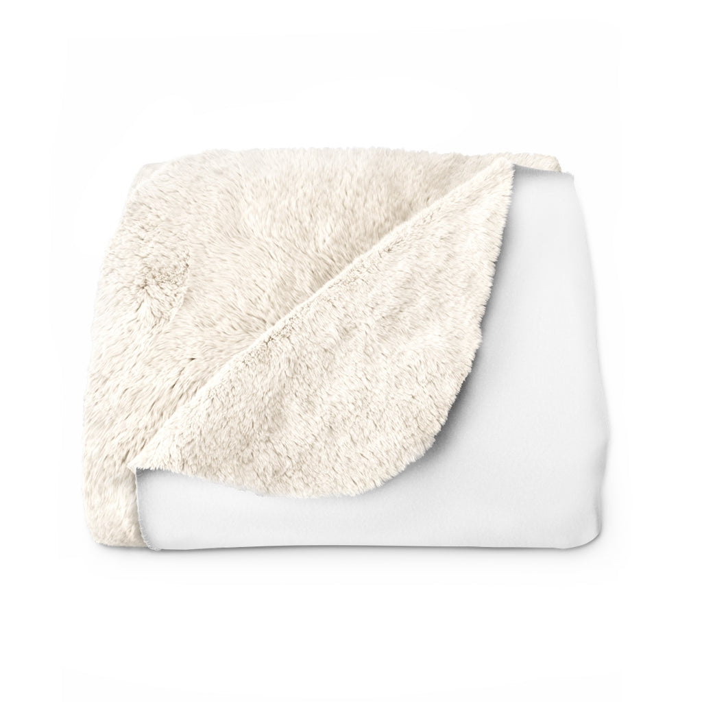 Smoochie Boochie (Whiteout) Sherpa Fleece Blanket