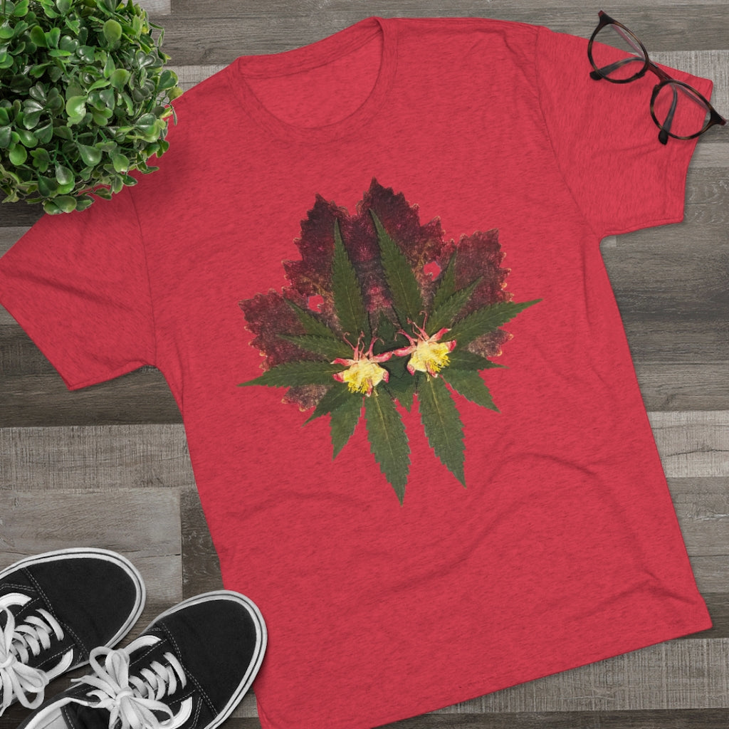 Cross Faded Men's Tri-Blend T-Shirt