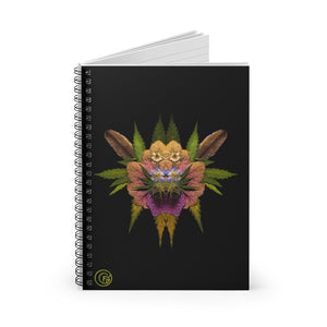 Bryar Rabbit (Midnite) Spiral Notebook - Ruled Line