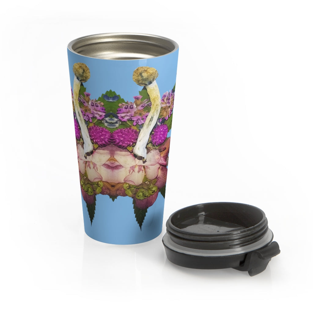 Fungeyes (Sky) Stainless Steel Travel Mug