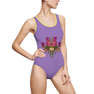 Viral (Purps) Women's Classic One-Piece Swimsuit