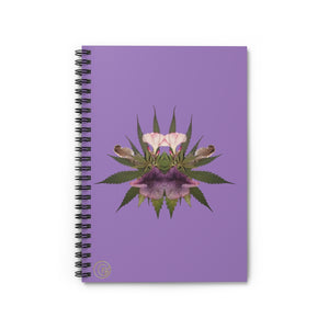 Soft Kiss (Purps) Spiral Notebook - Ruled Line