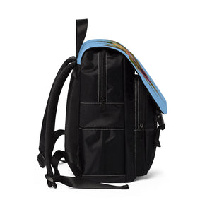 Bryar Rabbit (Sky) Unisex Casual Shoulder Backpack