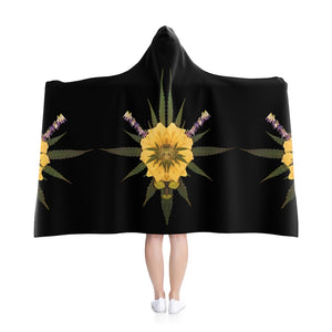 Blossom (Midnite) Hooded Blanket