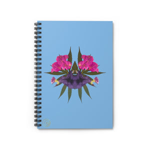 Bogan-Kisses (Sky) Spiral Notebook - Ruled Line