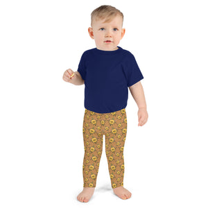 Blossom Playful (Natural) AOP Kid's Leggings