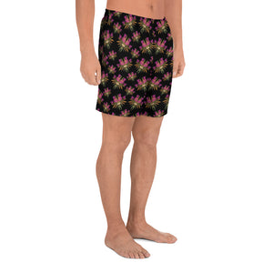 Viral Playful (Midnite) AOP Men's Athletic Long Shorts