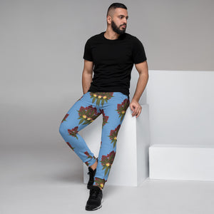 Cross Faded (Sky) AOP Men's Joggers