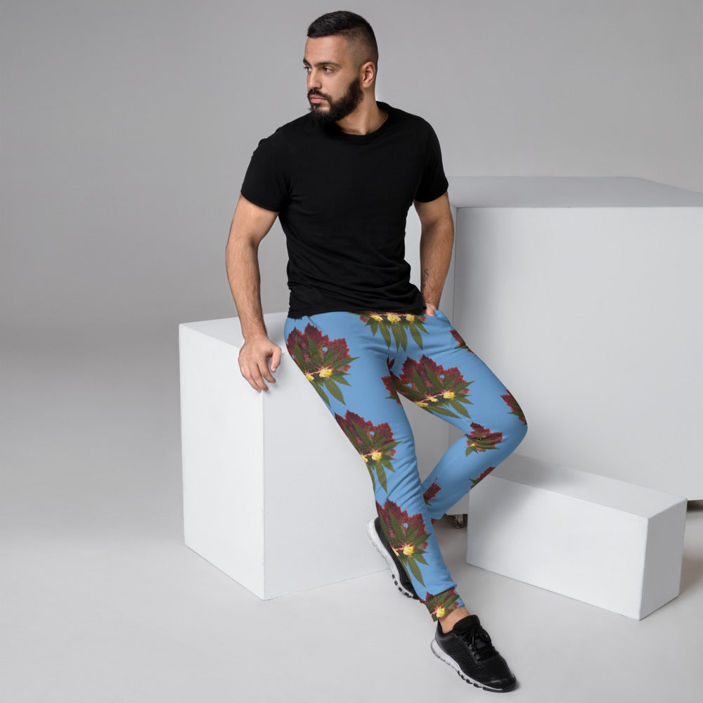 Cross Faded (Sky) AOP Men's Joggers