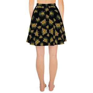 Sol Playful Glitch (Midnite) AOP Skater Skirt